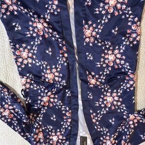 Morgan Lane Navy Floral Kimono